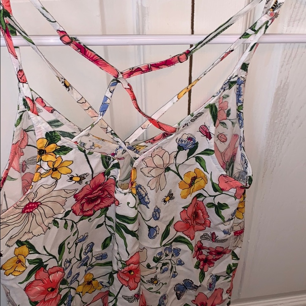 Flower print tank top - Picture 2 of 2